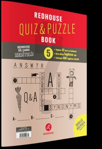 Redhouse Quiz-Puzzle Book Sayı: 5 Redhouse Quiz-Puzzle Book Sayı: 5