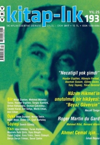 Kitap-lık Sayı 193 - İki Aylık Edebiyat Dergisi Kitap-lık Sayı 193 - İki Aylık Edebiyat Dergisi