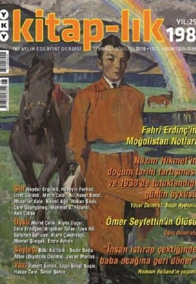 Kitap-lık Sayı 198 - İki Aylık Edebiyat Dergisi Kitap-lık Sayı 198 - İki Aylık Edebiyat Dergisi