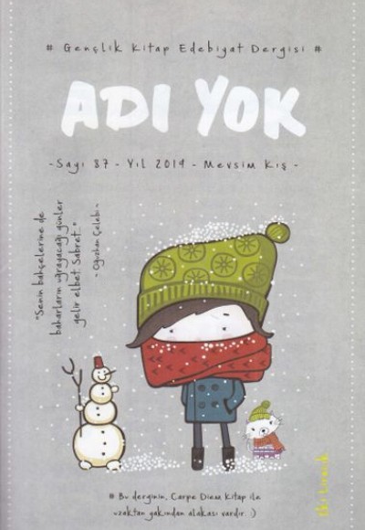 Adı Yok Dergisi - Sayı 87 Adı Yok Dergisi - Sayı 87