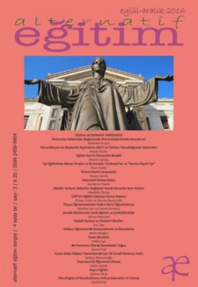 Alternatif Eğitim Dergisi Sayı 3 Alternatif Eğitim Dergisi Sayı 3