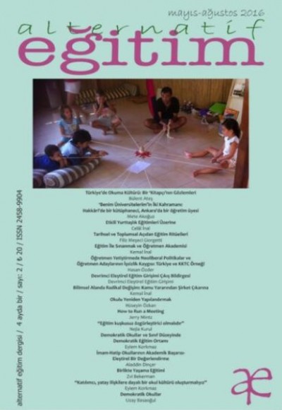 Alternatif Eğitim Dergisi Sayı 2 Alternatif Eğitim Dergisi Sayı 2