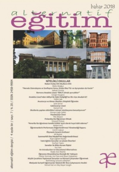 Alternatif Eğitim Dergisi Sayı 7 Alternatif Eğitim Dergisi Sayı 7
