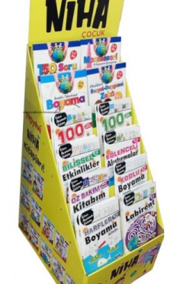 Niha Çocuk Kitapları Standı (28 Çeşit 168 Kitap) Niha Çocuk Kitapları Standı (28 Çeşit 168 Kitap)