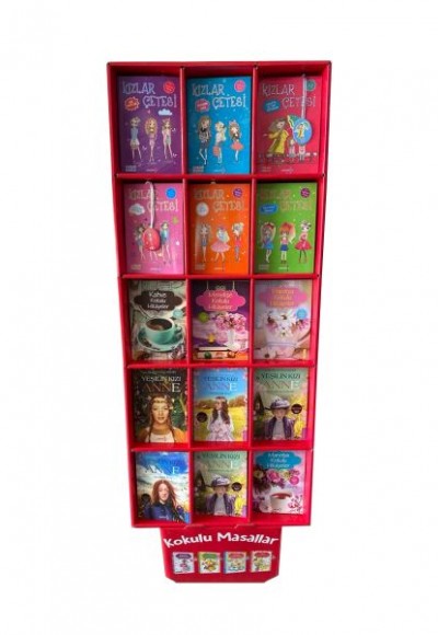 Yakamoz Kokulu Kitap Standı (28 Çeşit - 140 Adet) Yakamoz Kokulu Kitap Standı (28 Çeşit - 140 Adet)