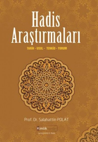 Hadis Araştırmaları Hadis Araştırmaları