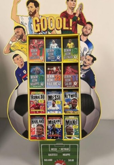Futbolcu Standı 24 Çeşit - 250 Adet Futbolcu Standı 24 Çeşit - 250 Adet