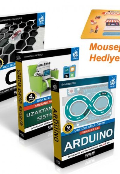 Arduino Eğitim Seti 2 (3 Kitap) Arduino Eğitim Seti 2 (3 Kitap)