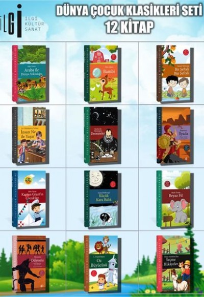 Dünya Çocuk Klasikleri Seti 12 Kitap Dünya Çocuk Klasikleri Seti 12 Kitap