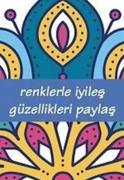 Mandala Ayraç Mavi Mandala Ayraç Mavi
