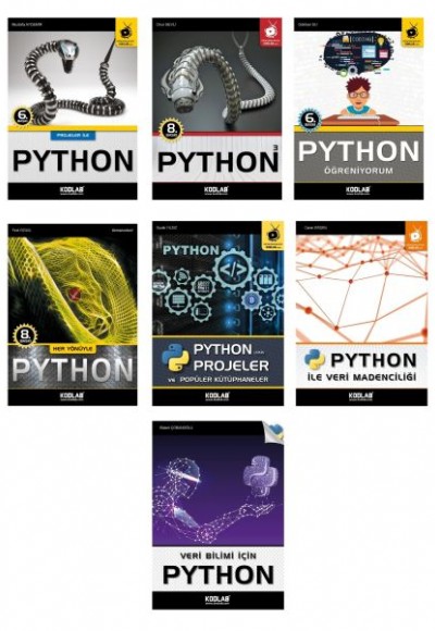 Süper Python Seti 3 (7 Kitap Takım) Süper Python Seti 3 (7 Kitap Takım)