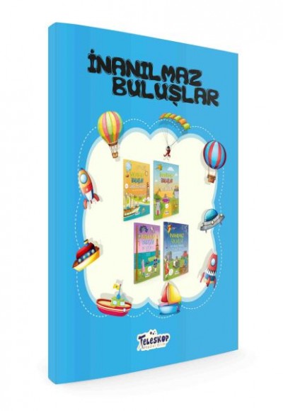 İnanılmaz Buluşlar (4 Kitap) İnanılmaz Buluşlar (4 Kitap)