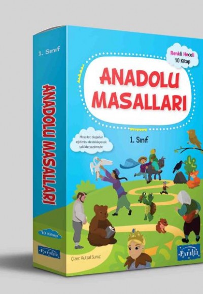 Anadolu Masalları 10 Kitap Set Anadolu Masalları 10 Kitap Set
