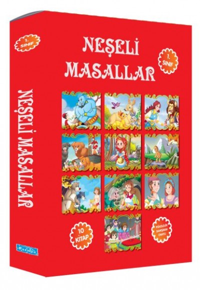 Neşeli Masallar 10 Kitap Set Neşeli Masallar 10 Kitap Set