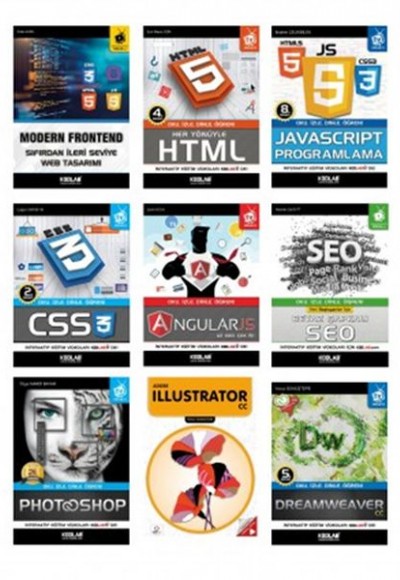 Süper Modern Web Tasarım Seti (9 Kitap Takım) Süper Modern Web Tasarım Seti (9 Kitap Takım)