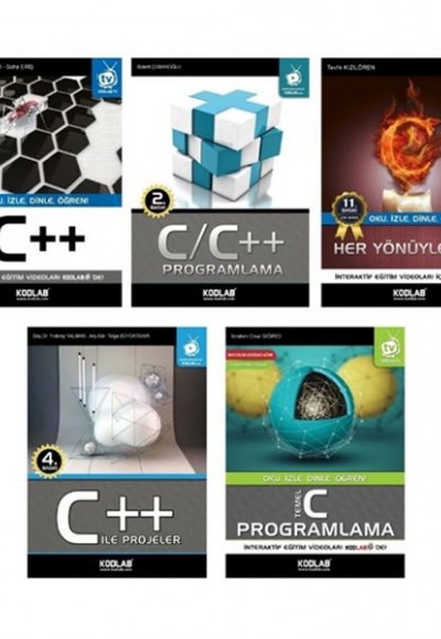 C/C++ Programlama Seti 2 (5 Kitap Takım) C/C++ Programlama Seti 2 (5 Kitap Takım)