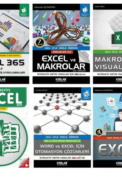 Süper Excel Eğitim Seti - 2 Süper Excel Eğitim Seti - 2