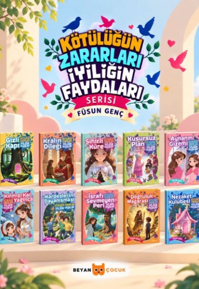 Kötülüğün Zararları İyiliğin Faydaları Seris Takım (10 Kitap) Kötülüğün Zararları İyiliğin Faydaları Seris Takım (10 Kitap)