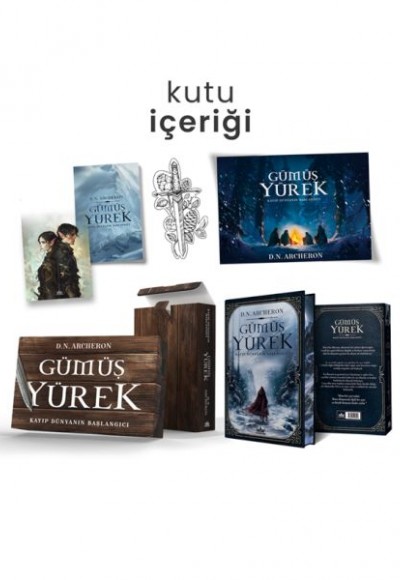 Gümüş Yürek 1: Kayıp Dünyanın Başlangıcı (Ciltli-Özel Kutulu Set) Gümüş Yürek 1: Kayıp Dünyanın Başlangıcı (Ciltli-Özel Kutulu Set)