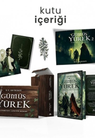 Gümüş Yürek 2 - Bilinmeyen Lanetin Kederi (Özel Kutulu Set) (Ciltli) Gümüş Yürek 2 - Bilinmeyen Lanetin Kederi (Özel Kutulu Set) (Ciltli)