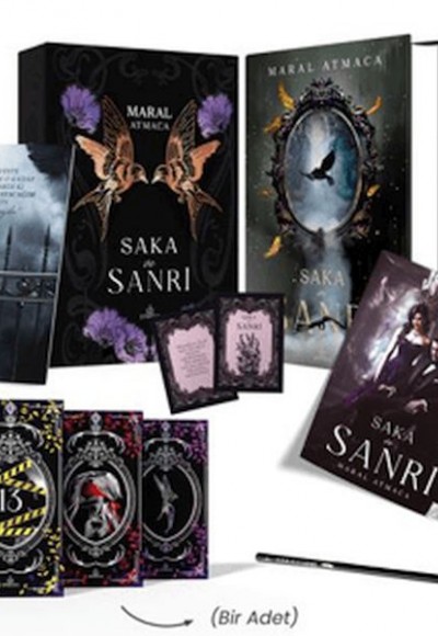 Saka ve Sanrı – Hediyeli Kutu (Ciltli) Saka ve Sanrı – Hediyeli Kutu (Ciltli)
