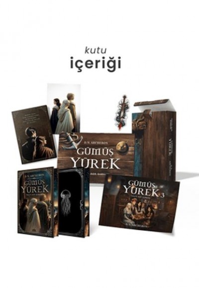 Gümüş Yürek 3: Yolun Son Şarkısı - Hediyeli Yan Boyamalı Kutu Gümüş Yürek 3: Yolun Son Şarkısı - Hediyeli Yan Boyamalı Kutu