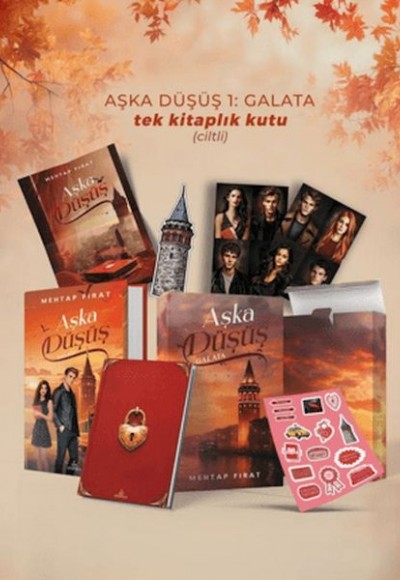 Aşka Düşüş 1: Galata - Tek Kitaplık Kutu (Ciltli) Aşka Düşüş 1: Galata - Tek Kitaplık Kutu (Ciltli)