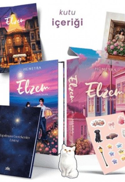 Elzem: Leyla Gecesi - Tek Kitaplık Kutu (Ciltli) Elzem: Leyla Gecesi - Tek Kitaplık Kutu (Ciltli)