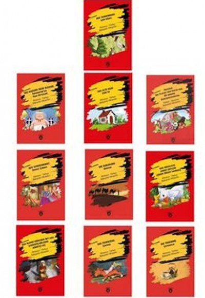 Almanca-Türkçe Bakışımlı Hikaye Seti 10 Kitap Almanca-Türkçe Bakışımlı Hikaye Seti 10 Kitap