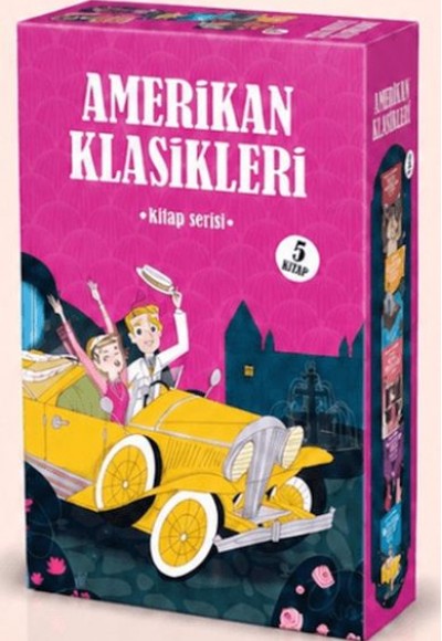Amerikan Klasikleri 5 Kitaplık Kutulu Set