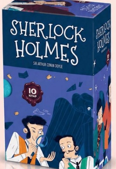 Sherlock Holmes Mor Kutulu 10 Kitaplık Set