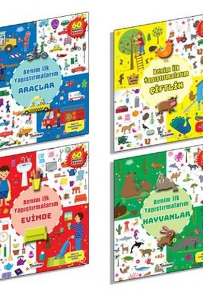 Benim İlk Yapıştırmalarım Seti - 4 Kitap Takım Benim İlk Yapıştırmalarım Seti - 4 Kitap Takım