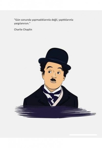 Charlie Chaplin Ciltli Defter Charlie Chaplin Ciltli Defter