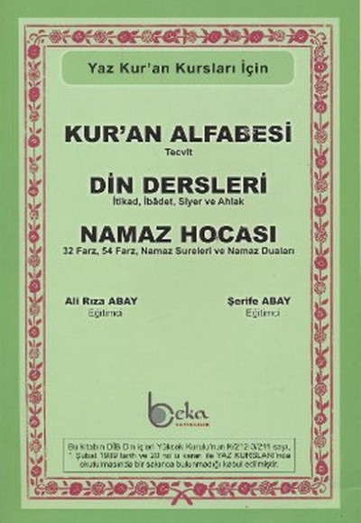 Yaz Kur'an Kursları İçin Kur'an Alfabesi - Din Dersleri - Namaz Hocası Yaz Kur'an Kursları İçin Kur'an Alfabesi - Din Dersleri - Namaz Hocası