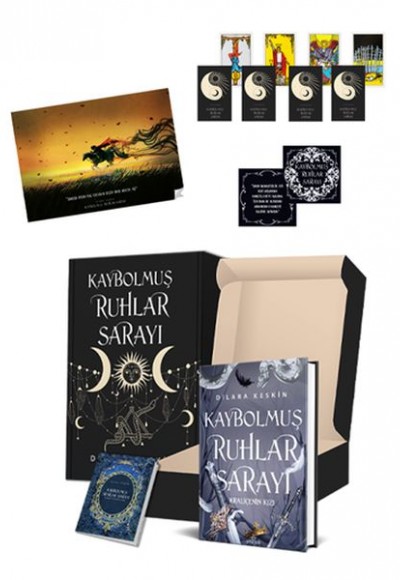 Kaybolmuş Ruhlar Sarayı 1: Kraliçenin Kızı – Özel Kutulu Set Kaybolmuş Ruhlar Sarayı 1: Kraliçenin Kızı – Özel Kutulu Set