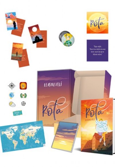 Rota–1 Ciltli - (Hediyeli Özel Kutu) Rota–1 Ciltli - (Hediyeli Özel Kutu)