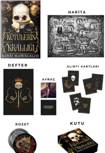 Kötülerin Krallığı Hediyeli Özel Kutu Kötülerin Krallığı Hediyeli Özel Kutu