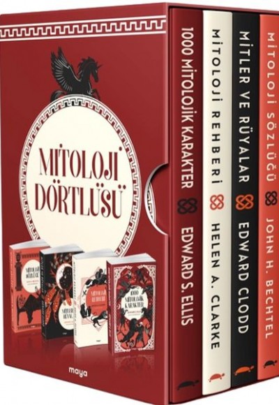 Maya Mitoloji Dörtlüsü Seti - 4 Kitap Takım