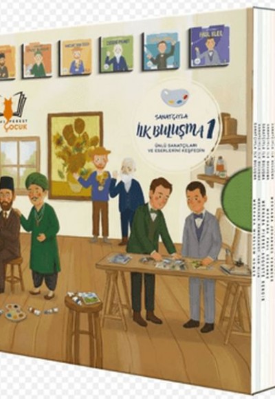 Sanatçıyla İlk Buluşma Merhaba Serisi (Kutulu 1. Set 12 Kitap)