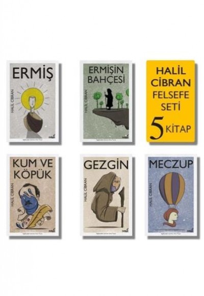 Halil Cibran Felsefe Seti (5 Kitap) Halil Cibran Felsefe Seti (5 Kitap)