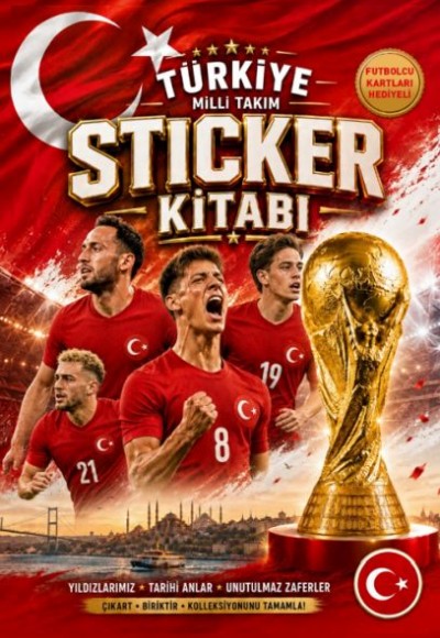 Milli Takım Sticker Kitabı (Futbolcu Tanıtım Kartları Hediyeli) Milli Takım Sticker Kitabı (Futbolcu Tanıtım Kartları Hediyeli)