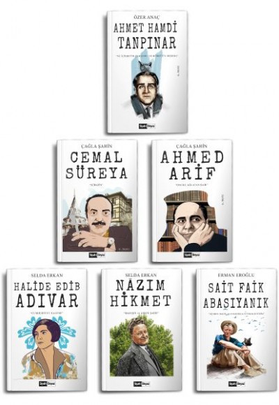Unutulmaz Yazarlar Set (6 Kitap Takım) Unutulmaz Yazarlar Set (6 Kitap Takım)