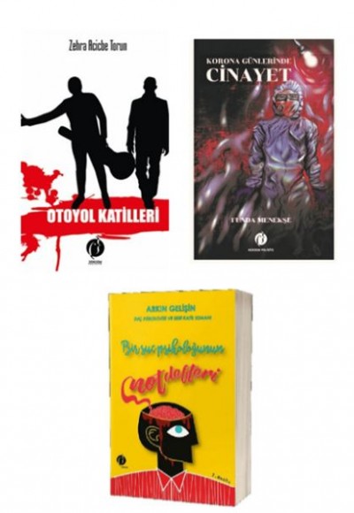 Otoyol Katilleri & Korona Günlerinde Cinayet & Bir Suç Psikoloğunun Not Defteri -(3 Kitap Takım)