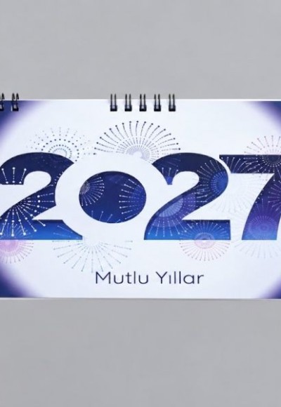 Spiralli Masa Takvimi Küçük 2027 Spiralli Masa Takvimi Küçük 2027