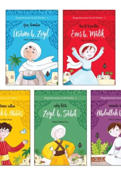 Peygamberimizin Çocuk Dostları Seti (5 Kitap) Peygamberimizin Çocuk Dostları Seti (5 Kitap)