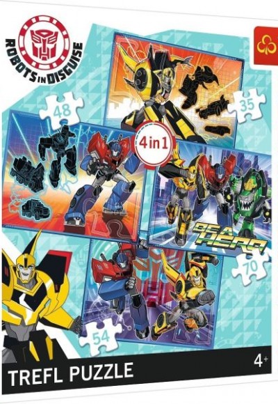 Transformers Transformation Time 4'lü 34287(35+48+54+70 Parça) Transformers Transformation Time 4'lü 34287(35+48+54+70 Parça)
