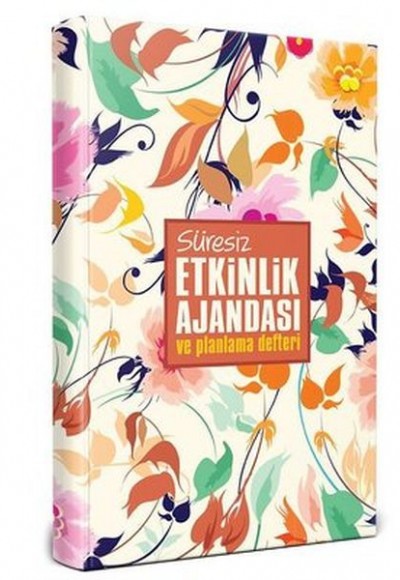 Süresiz Etkinlik Ajandası ve Planlama Defteri - İlkbahar Süresiz Etkinlik Ajandası ve Planlama Defteri - İlkbahar