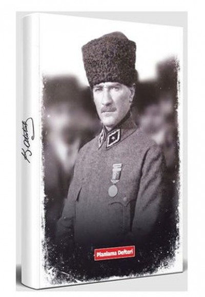 Madalya - Tarihsiz Atatürk Planlama Defteri Madalya - Tarihsiz Atatürk Planlama Defteri