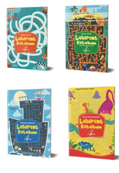 Labirent Kitabım Seti - 4 Kitap Labirent Kitabım Seti - 4 Kitap
