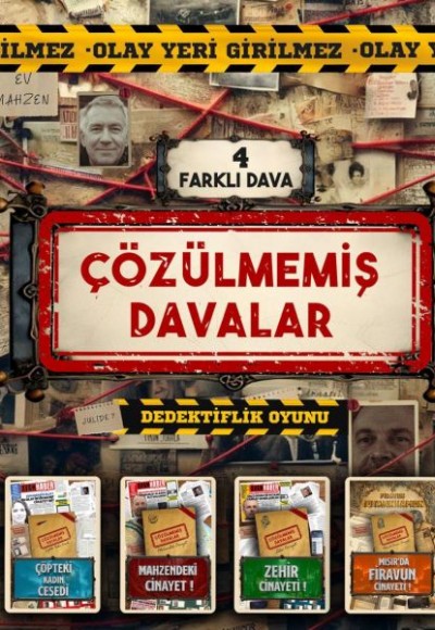 Çözülmemiş Davalar Kutulu Set 1